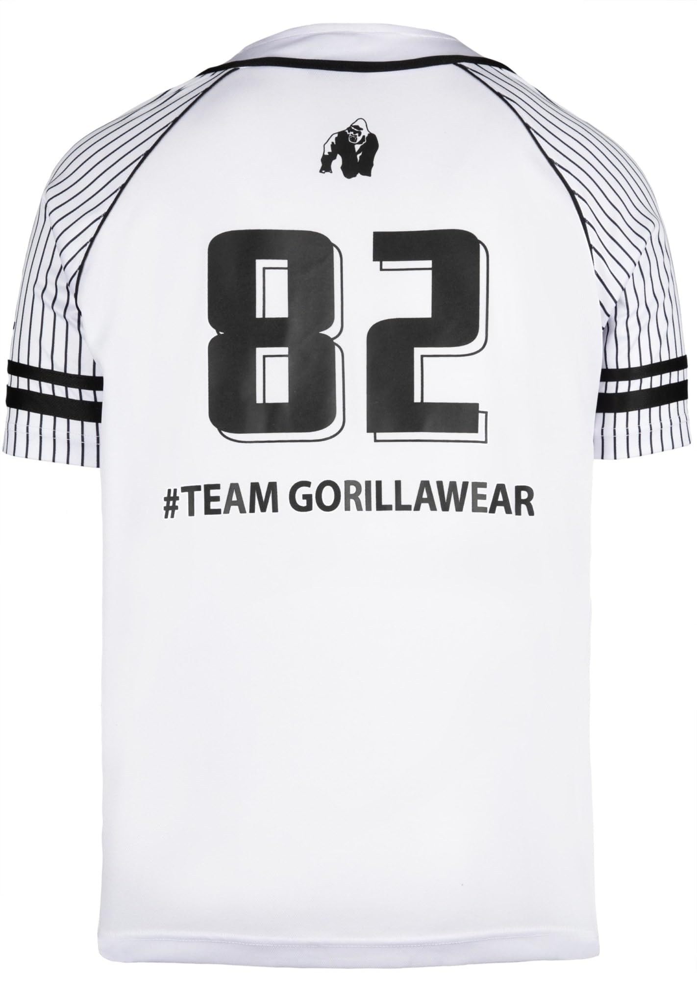 Gorilla Wear Jersey 82 Baseball Blanc
