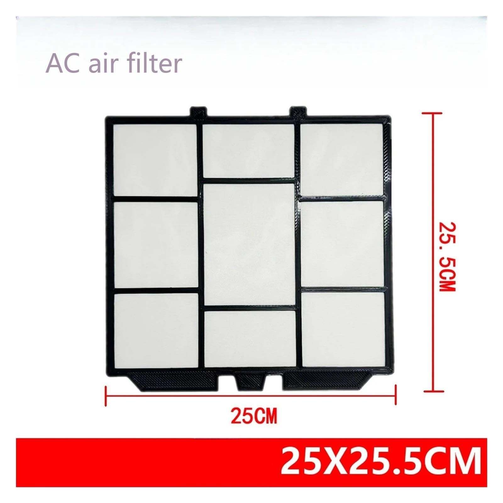 Filtro del condizionatore d'aria compatibile con Hitachi, universale