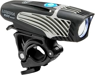 NiteRider Lumina 1000 Boost Bike Light: 1000 Lumens USB Rechargeable Headlight for MTB, Road, Commuting - IP64 Waterproof, Boost Mode