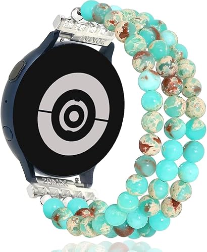 LuReen Correa de pulsera compatible con Samsung Galaxy Watch 4Galaxy Watch 6Galaxy Watch 5 Band 1.575 in 1.732 in, Galaxy Watch 5 ProWatch 4 6