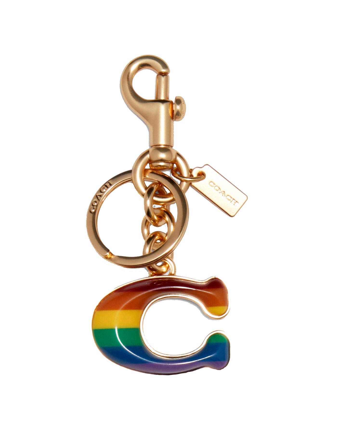 COACHNY Rainbow 3D Signature Bag Charm - #1633