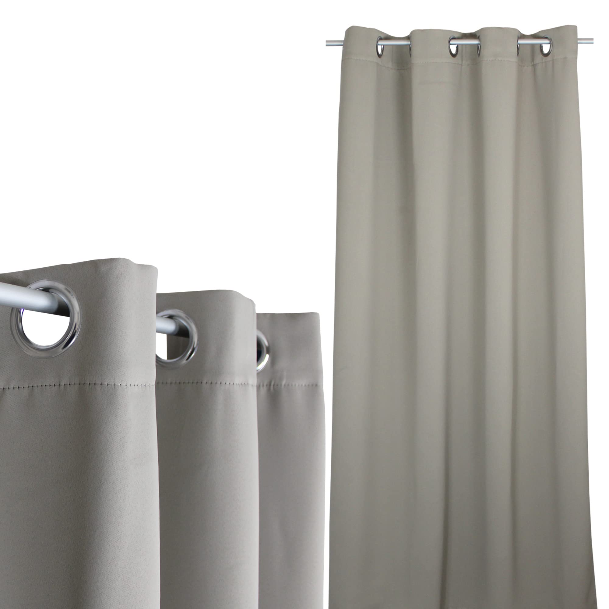 Tenda Oscurante A Occhielli 135x175 Opaca Blackout - Foto 3