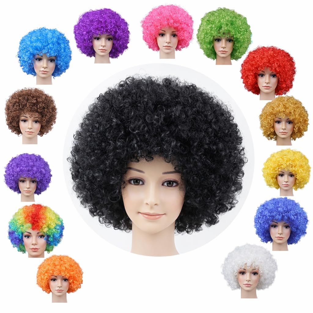 Amazon.co.jp: WinJapan アフロ かつら ウィッグ コスプレ 変装グッズ