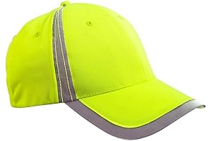 BX023 Reflective Accent Safety Cap | Crossing Guard Hat