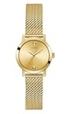 Ladies 25mm Watch - Gold Tone Bracelet Gold Tone Case Champagne Dial
