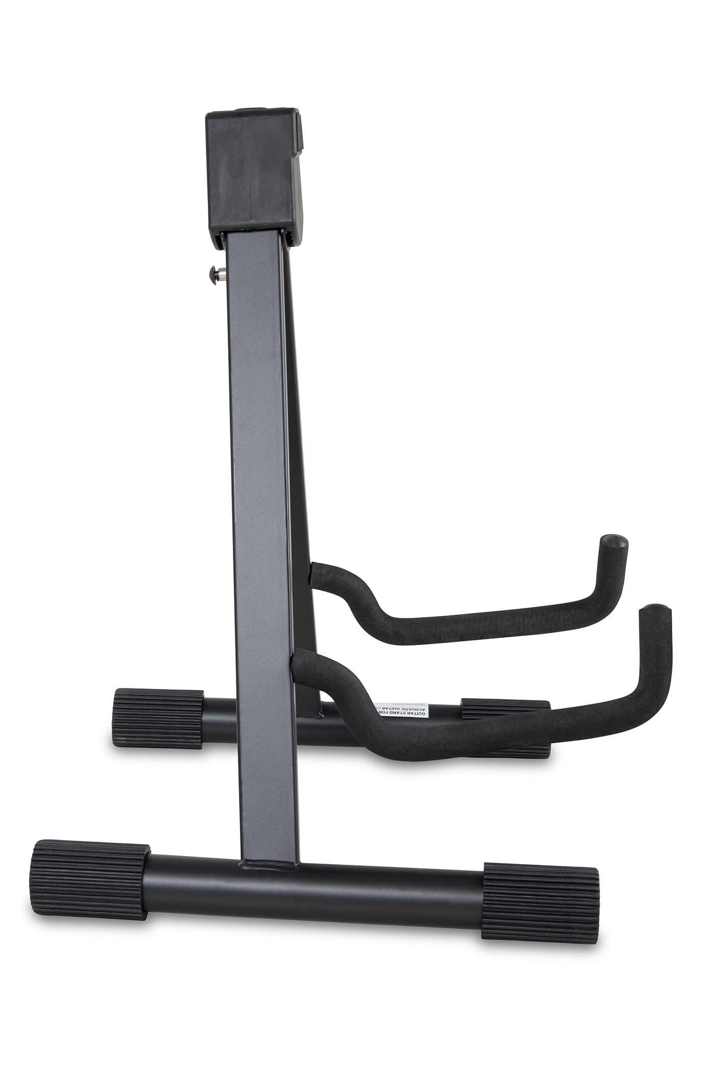 BSX 518102 A-Style stojak na gitarę (43 cm wysokości, regulowana szerokość) do gitary akustycznej