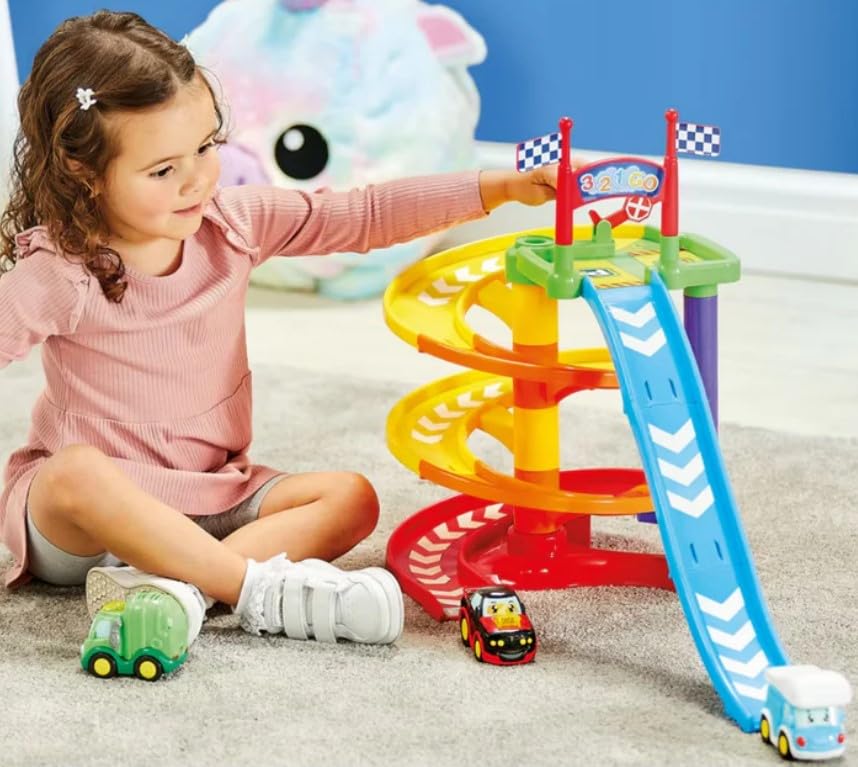 Teamsterz Beep N Go Twisting Tower With 1 Car : Amazon.co.za: Toys
