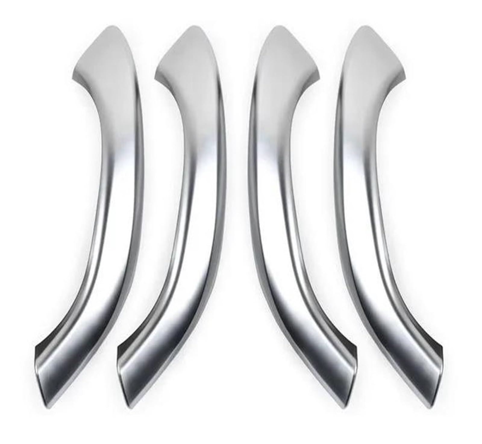 ELEKMPMGTD Interior Door Handle Cover for X1 X2 F48 F49 F39 2016-2023 Interior Door Handle(Silvery 4)