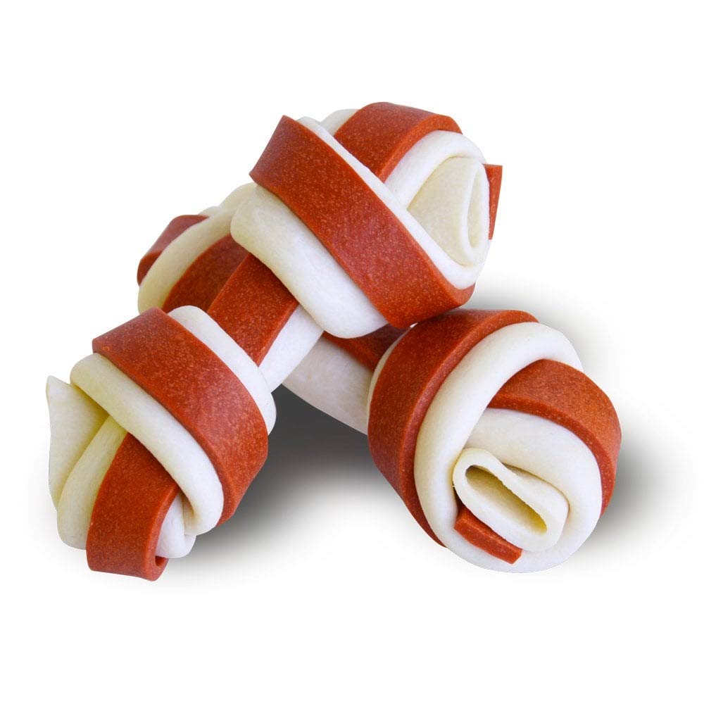Zeus BetterBones ossa da masticare per cani con carne d'anatra e mirtillo rosso 7,5 cm