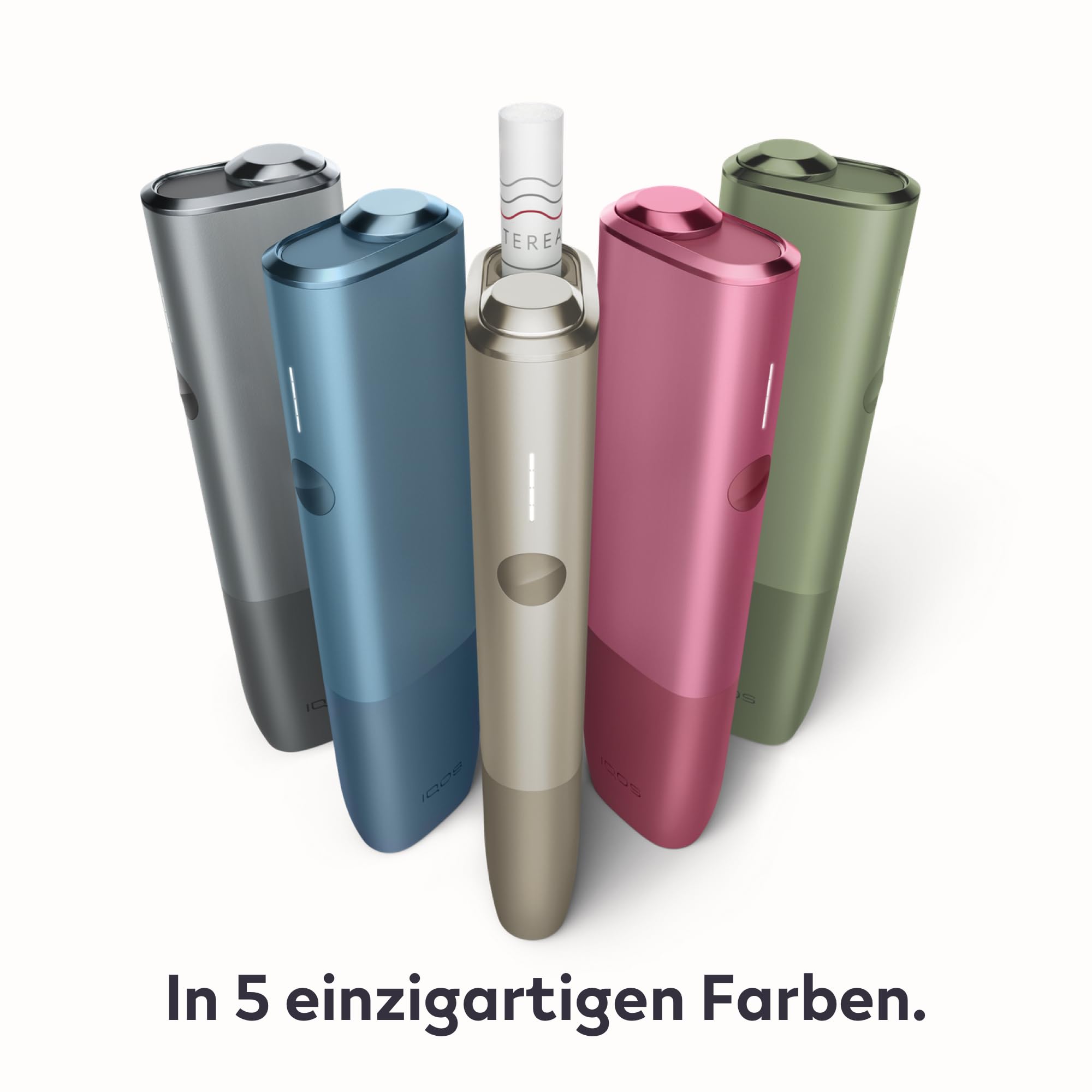 IQOS ILUMA ONE Kit Moss Green - Tabakerhitzer (in 5 Farben) - für TEREA Tabaksticks - unsere beste Alternative zur Zigarette