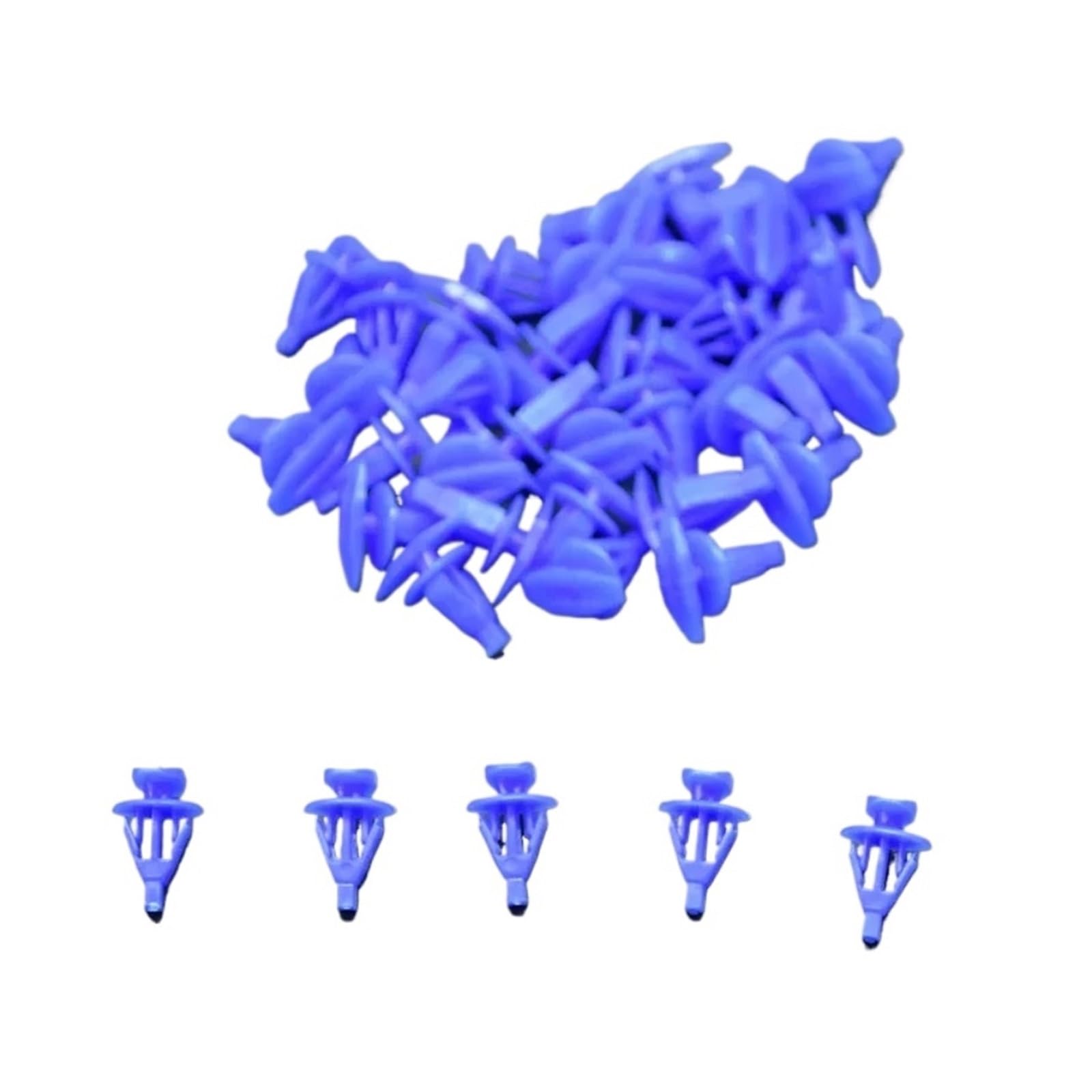 KXFVYNE 100PCS Auto Fasteners Door and Window Sealing Strip Weatherstrip Retainer Clips