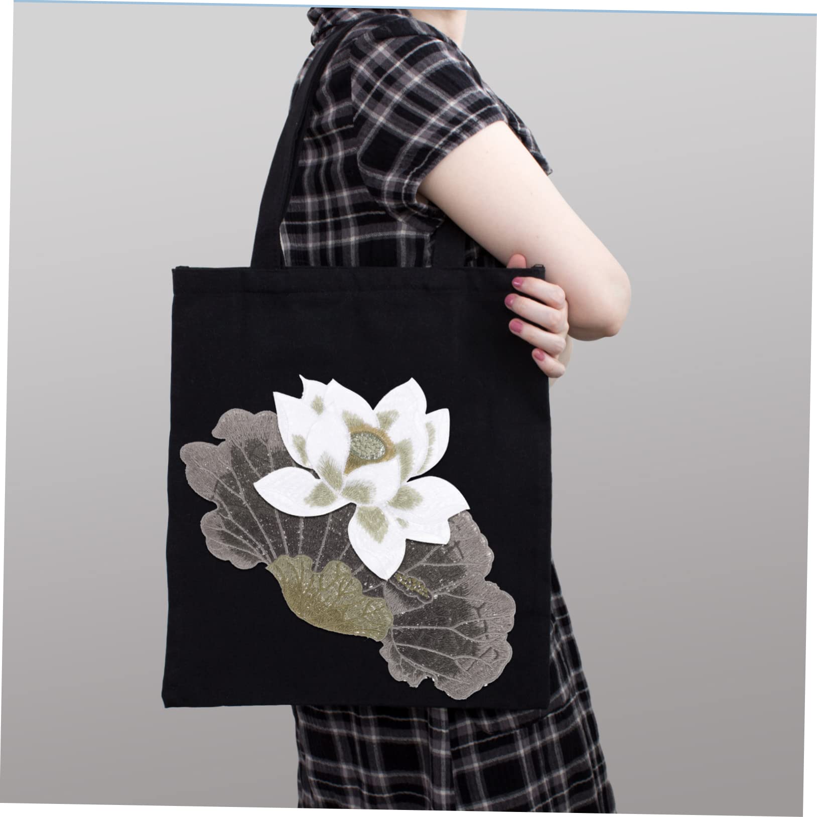 SOIMISS 10piezas Parche De Flor Termoadhesivo Bordado Apliques De Flor De Melocotón Para Decorar Chaquetas Ropa y Accesorios