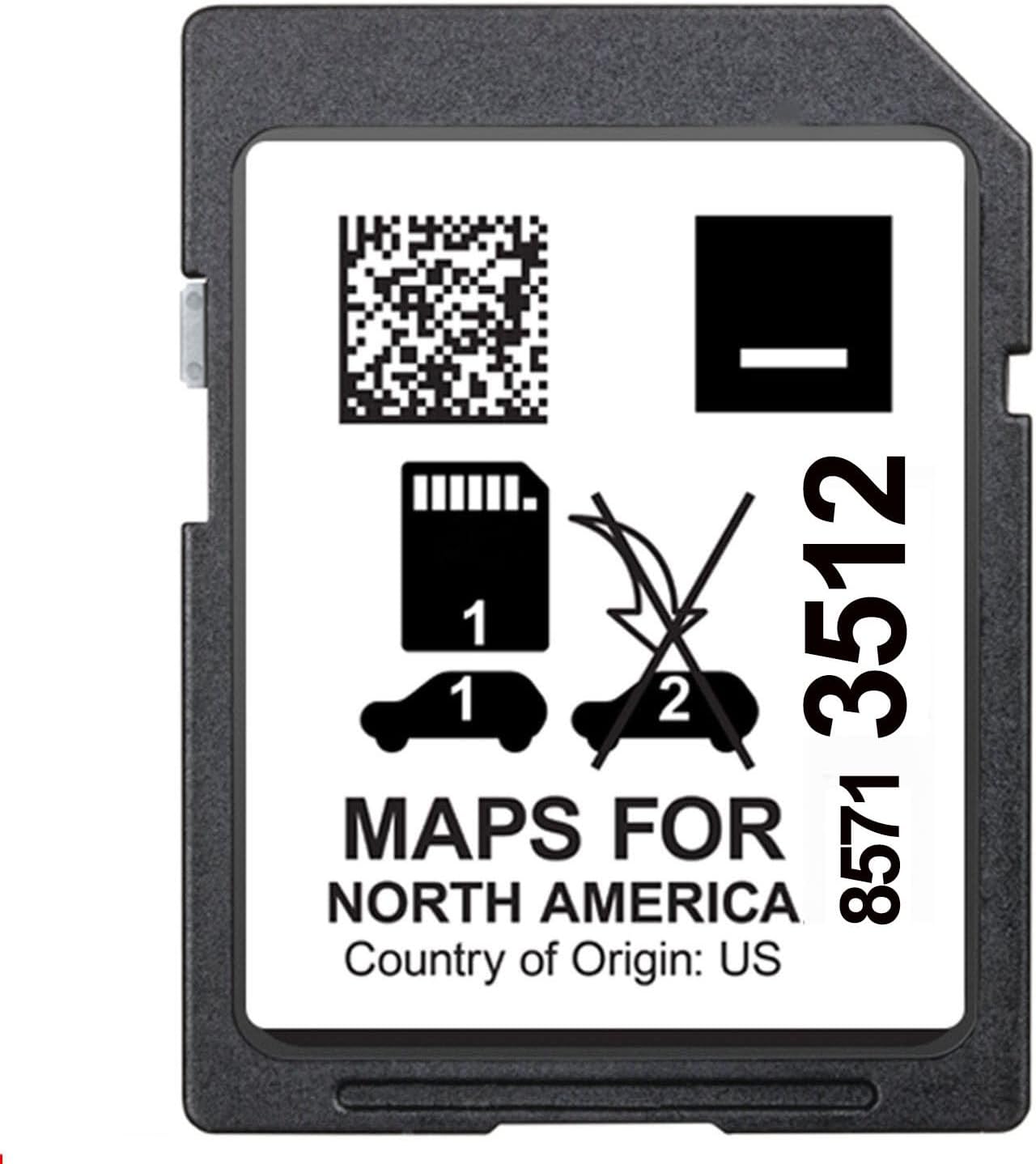 2024 Released GPS Navigation sd Card Fits Cadiliac Chevrolet Buick GMC,Map Update USA Canada Mexico,GPS in-Dash Navigation Part 85713512