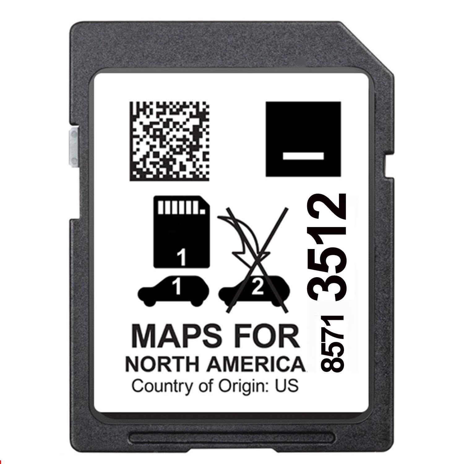 2024 Released GPS Navigation sd Card Fits Cadiliac Chevrolet Buick GMC,Map Update USA Canada Mexico,GPS in-Dash Navigation Part 85713512