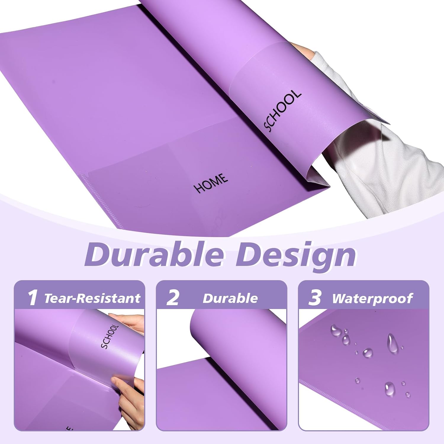 30 Pcs Parent Teacher Classroom Communication Folder with Clear Front Pockets, 2 Pockets Homework Folders Take Home Plastic Folders for Kid Student Home and Classroom (30, Multicolor)