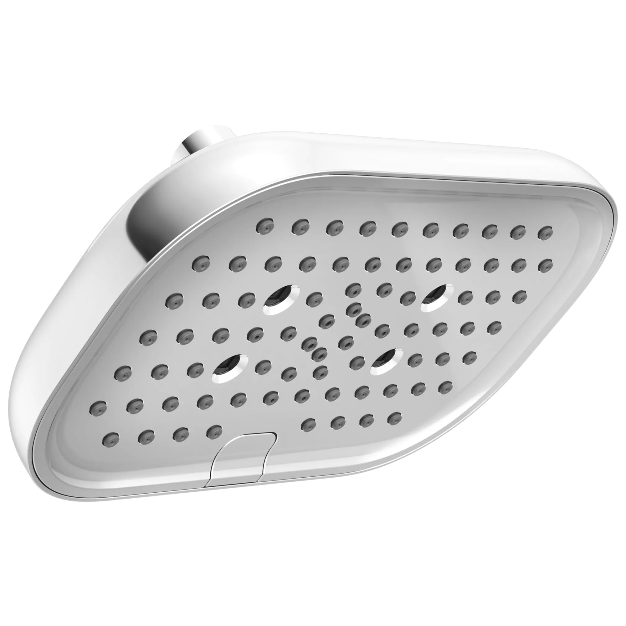 Delta Cabezal de ducha ovalado de 9 pulgadas, 6 ajustes cromados, 2.5 GPM, 52915-PR25