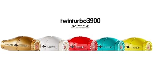 Miniatura 3 de Turbo Power - Secador de pelo Ionic Professional, negro, doble turbo soplador avanzado, viene con cepillo, (3900 TP)