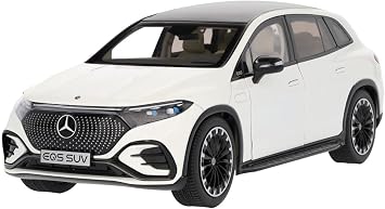 Mercedes-Benz Collection Genuine EQS SUV AMG Line X296 Diamond White 1/18