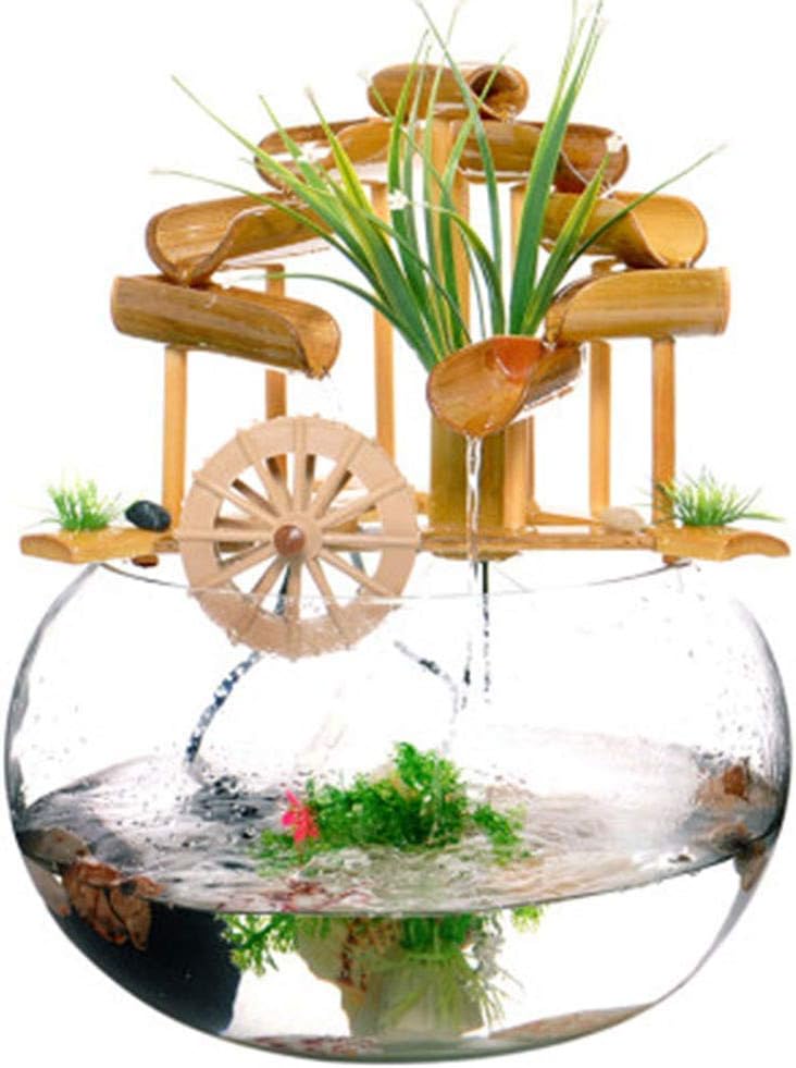 Fountain WaterSculptures Statues Home Decoration Arts Crafts Handmade Fountain Pump for Indoor Outdoor Garden Wedding Gifts Indoor Fountains and Waterfalls Tabl