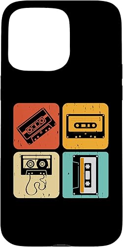 Miniatura 60 de Cassette Tape Music 70s 80s 90s Retro Playlist Case for iPhone 16 Pro Max