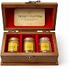 Three Kings Gifts - Gold,Frankincense and Myrrh Gift Set from Holy Land - Nativity Keepsake Set - Christian Faith Worship Display Box & Scripture Card