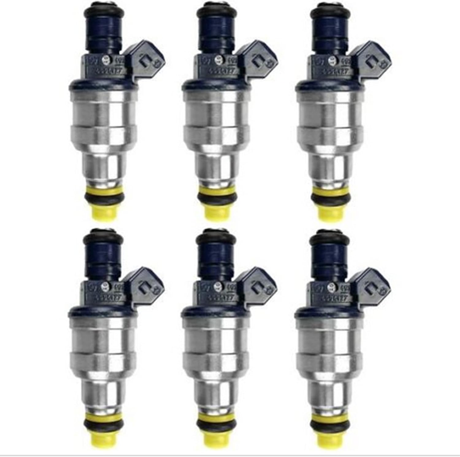 <1994 to 1996> For Dodge Ram 1500 3.9L V6 PACK Of 6Pcs Fuel Injectors 0280150927