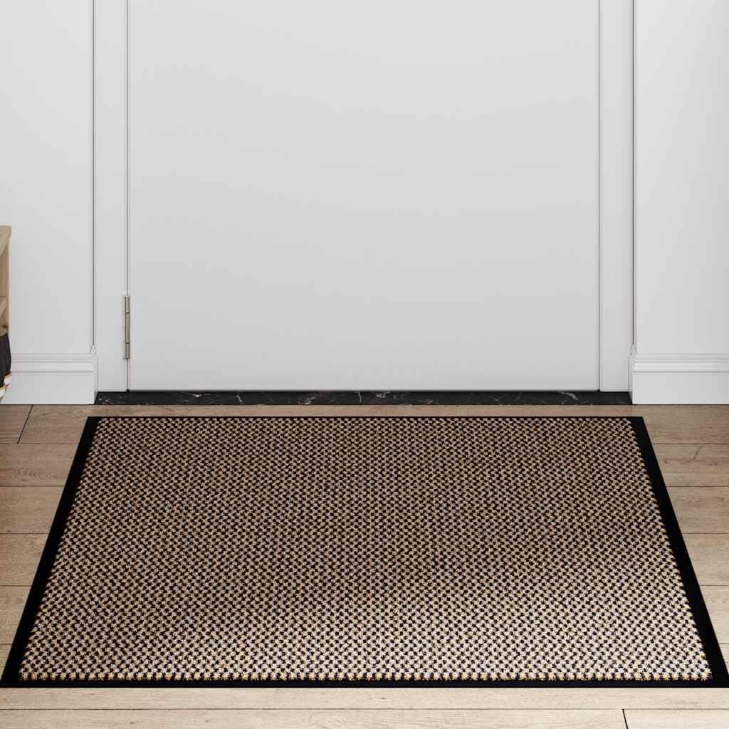 vidaXL Paillasson Marron 90x150 cm