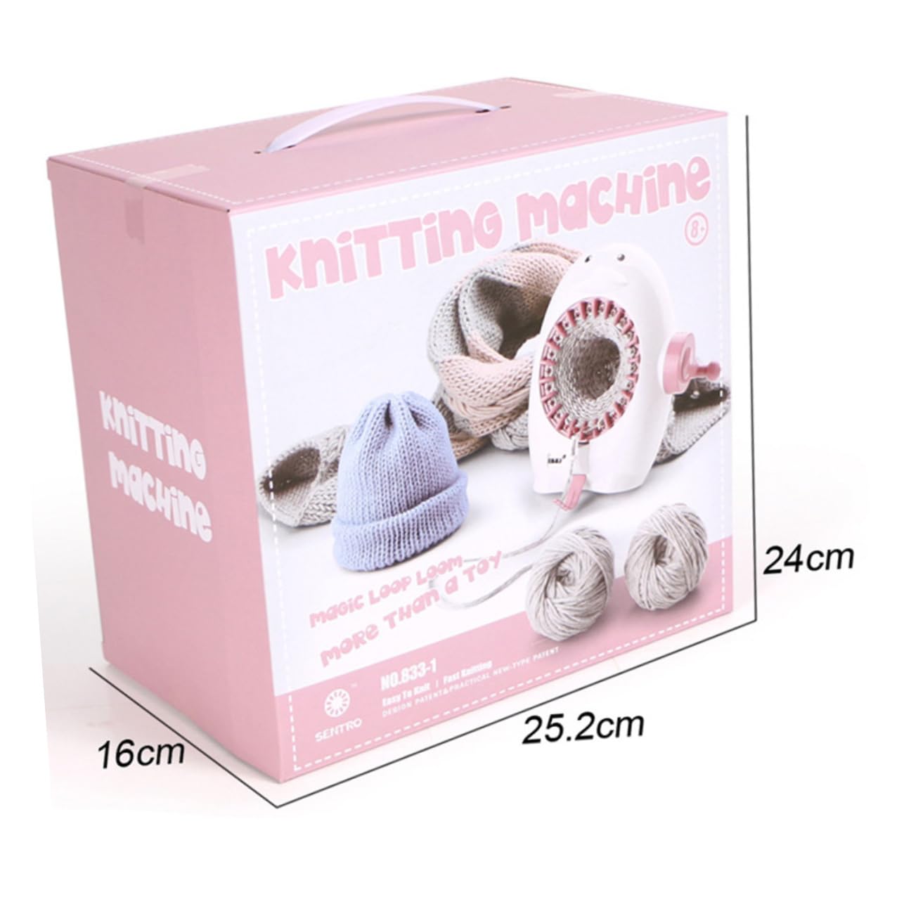 BEBEMOKO 1Pc DIY Penguin Shape Knitting Machine for Manual Woven Loom Tool Creative Weaving Kit for Boys Easy to Use Craft for Scarf Making and Fun Activities