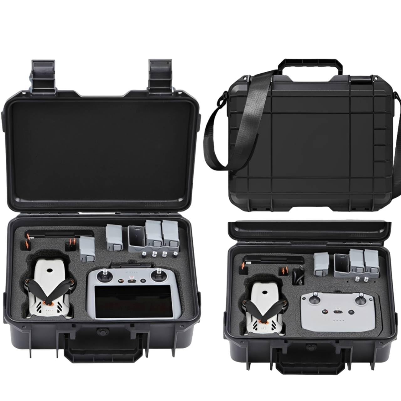Lito X1/Lito 1 Hülle, wasserdichte harte Tragetasche für DJI Lito X1/Lito 1 mit RC 2/RC-N3 Fernbedienung, tragbare Aufbewahrungstasche Reisetasche Tragetasche für DJI Lito X1 Fly Mehr Combo Zubehör