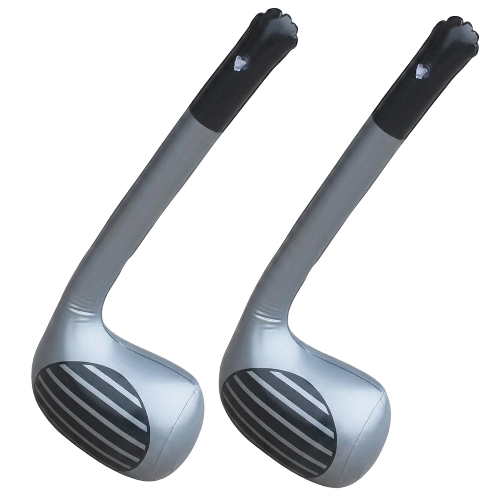 ZeBQrphio 2 PCS Inflatable Golf Clubs, Blow Up Golf Club for Pub Golf Fancy Dress, Lightweight Golf Party Accessories for Adult Costume Events, Large 70 x 30 cm Inflatable Props