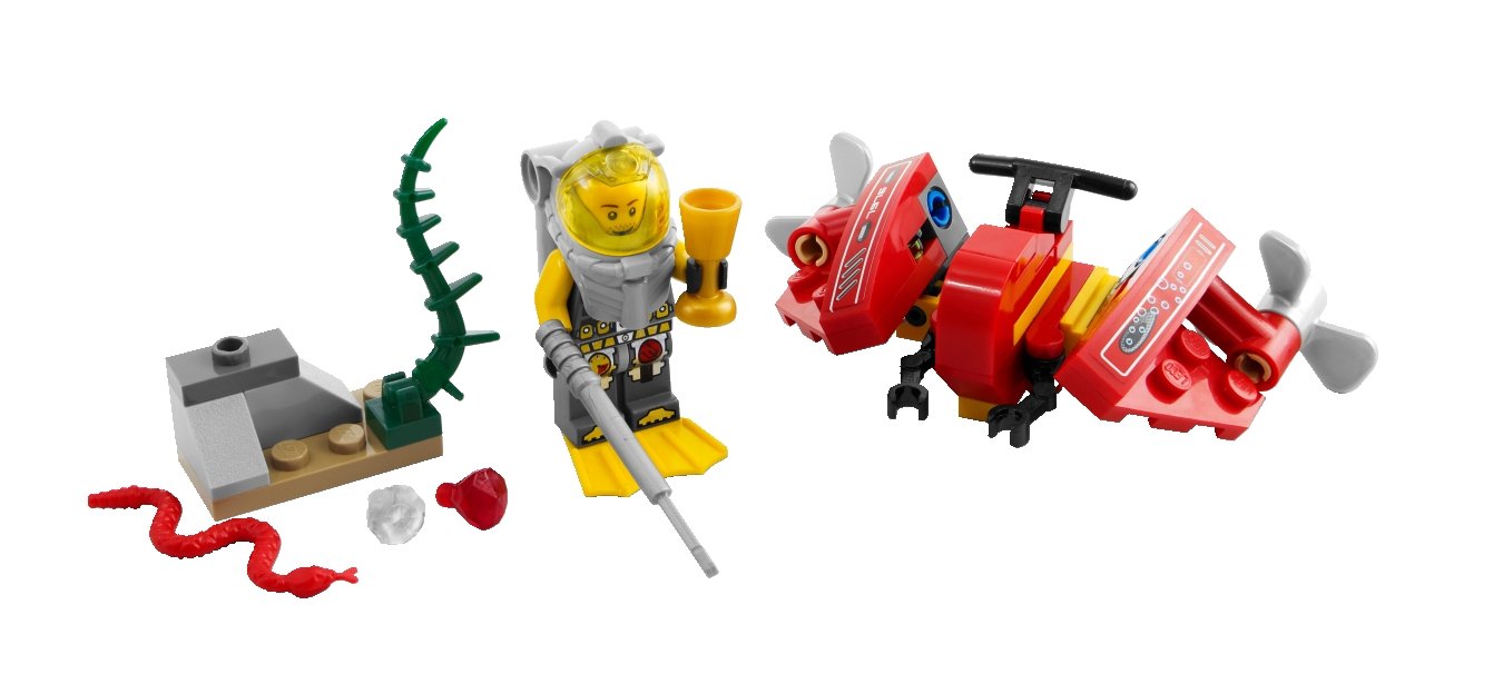 LEGO Atlantis 7976 - La Moto sottomarina
