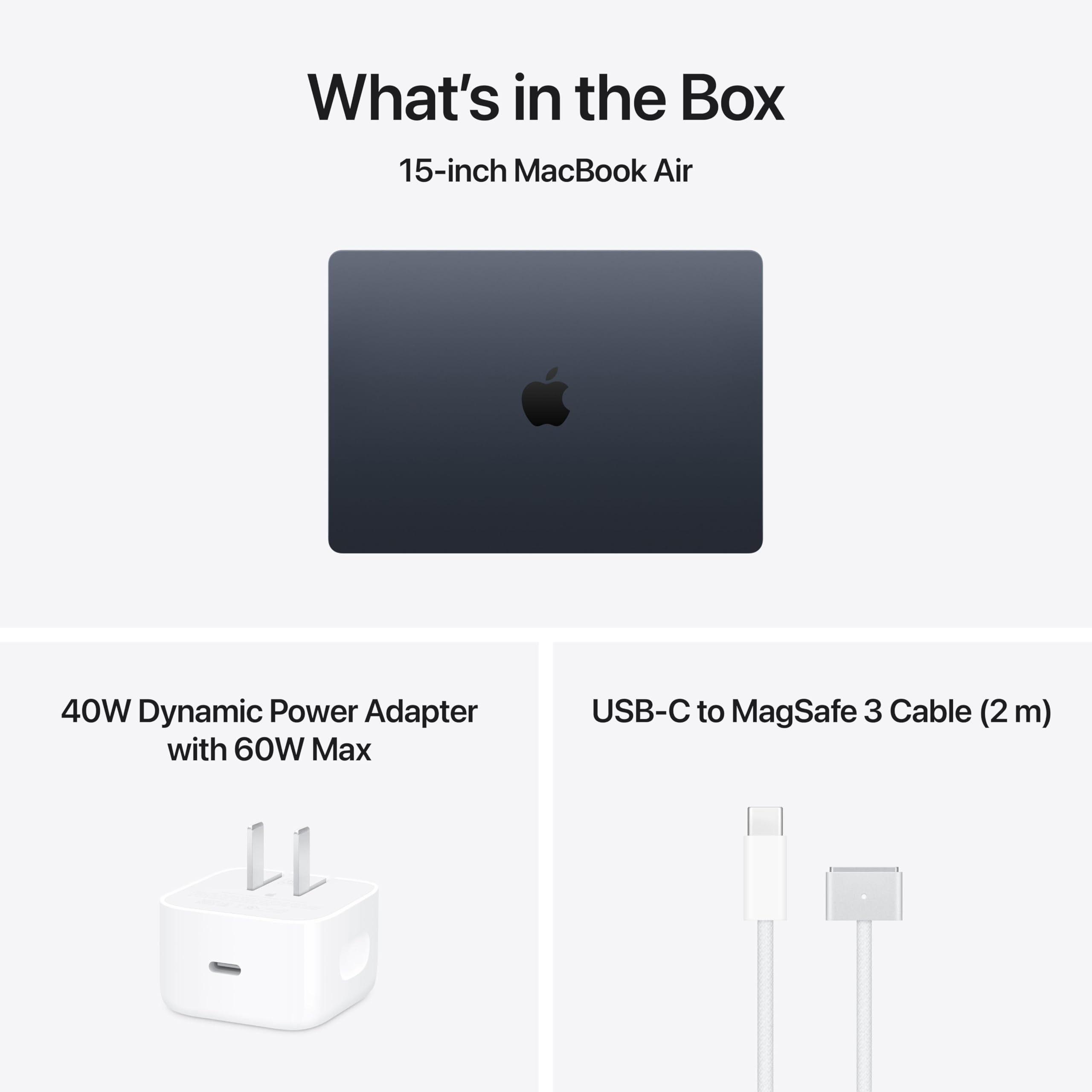 2026 MacBook Air 15-inch Laptop with M5 chip: Built for AI, 15.3-inch Liquid Retina Display, 16GB Unified Memory, 512GB SSD, 12MP Center Stage Camera, Touch ID, Wi-Fi 7; Midnight thumbnail 18