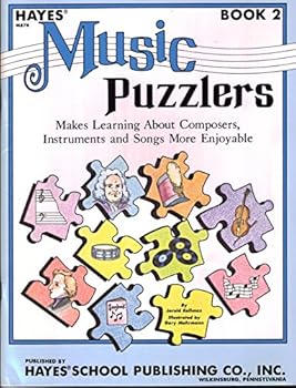 Paperback Hayes Music Puzzlers Book 2 Book