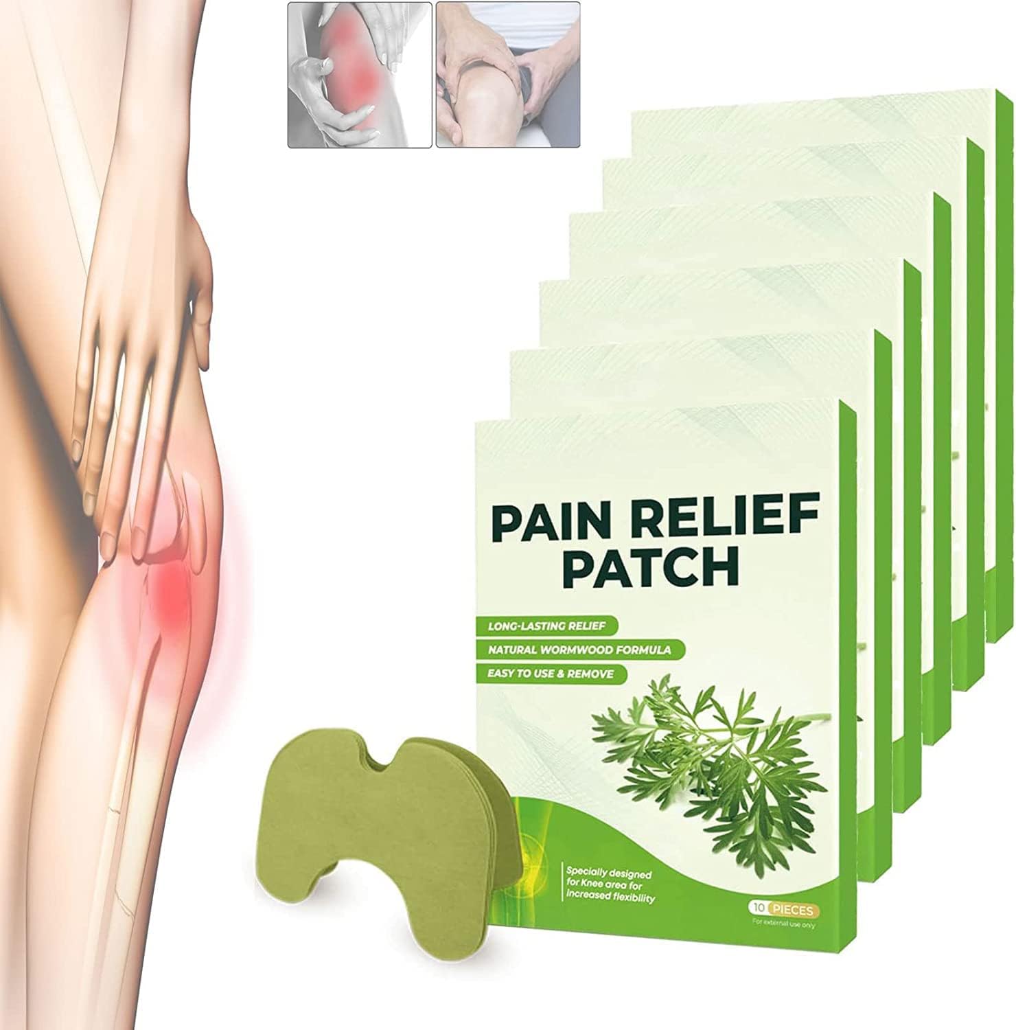 Wellknee Pain Relief Patch for Knee,Relieve Knee Pain in Minutes
