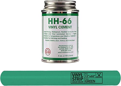 Vista 15 de HH-66 Kit de reparación de vinilo Kit de reparación de casa inflable Incluye adhesivo de 4 onzas y rollo de vinilo para reparaciones flexibles