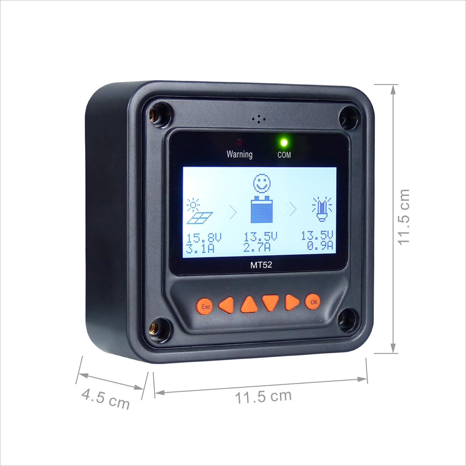 Amazon.com : EPEVER MT52 LCD Display Remote Meter, Only Suitable