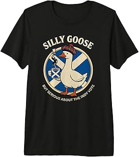 Funny Goose Design Scottish Independence Indy Premium Tri-Blend T-Shirt