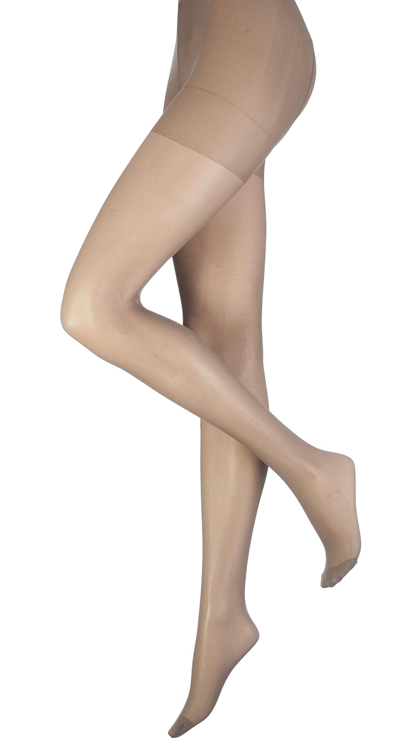 Pretty Polly Sensation Curves 15 Denier Ladder Resist Tights - Extra Large