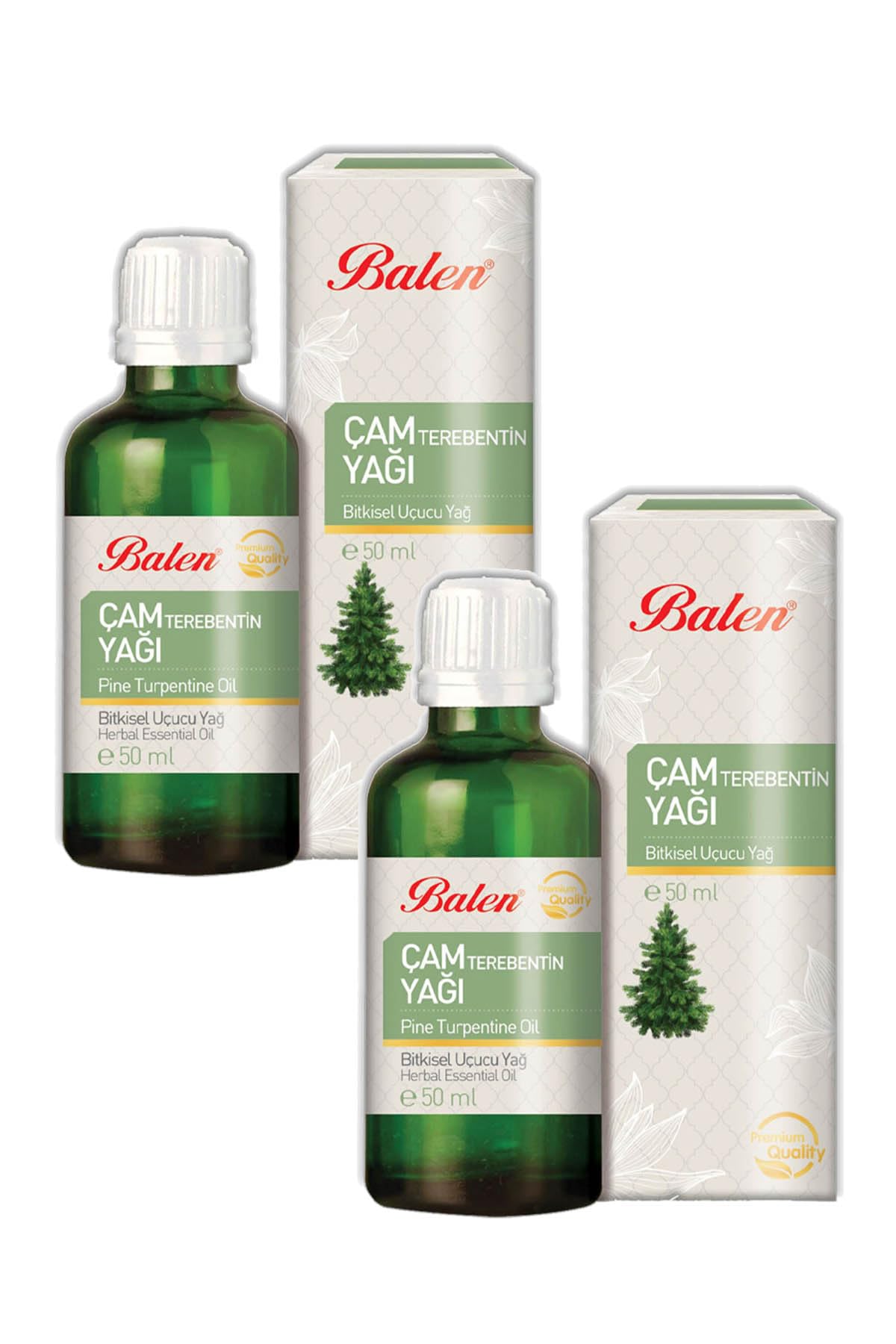 Balen Çam Terebentin Yağı 50 ML x 2 Adet
