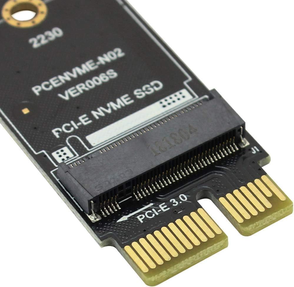 Image of ETZIN PCI-E PCI Express 3.0 X1 to M.2 M Key Interface NVMe SSD PCIE M.2 Riser SSD Card Adapter 2230 2242 2260 2280 Full Speed EPL-1093PC