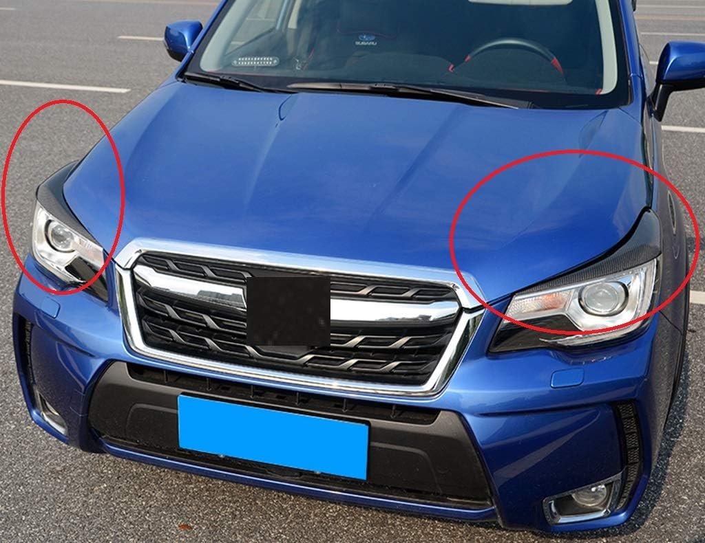 New Carbon Fiber Headlight Eyelids for Subaru Forester 2013-2018 (One Set)