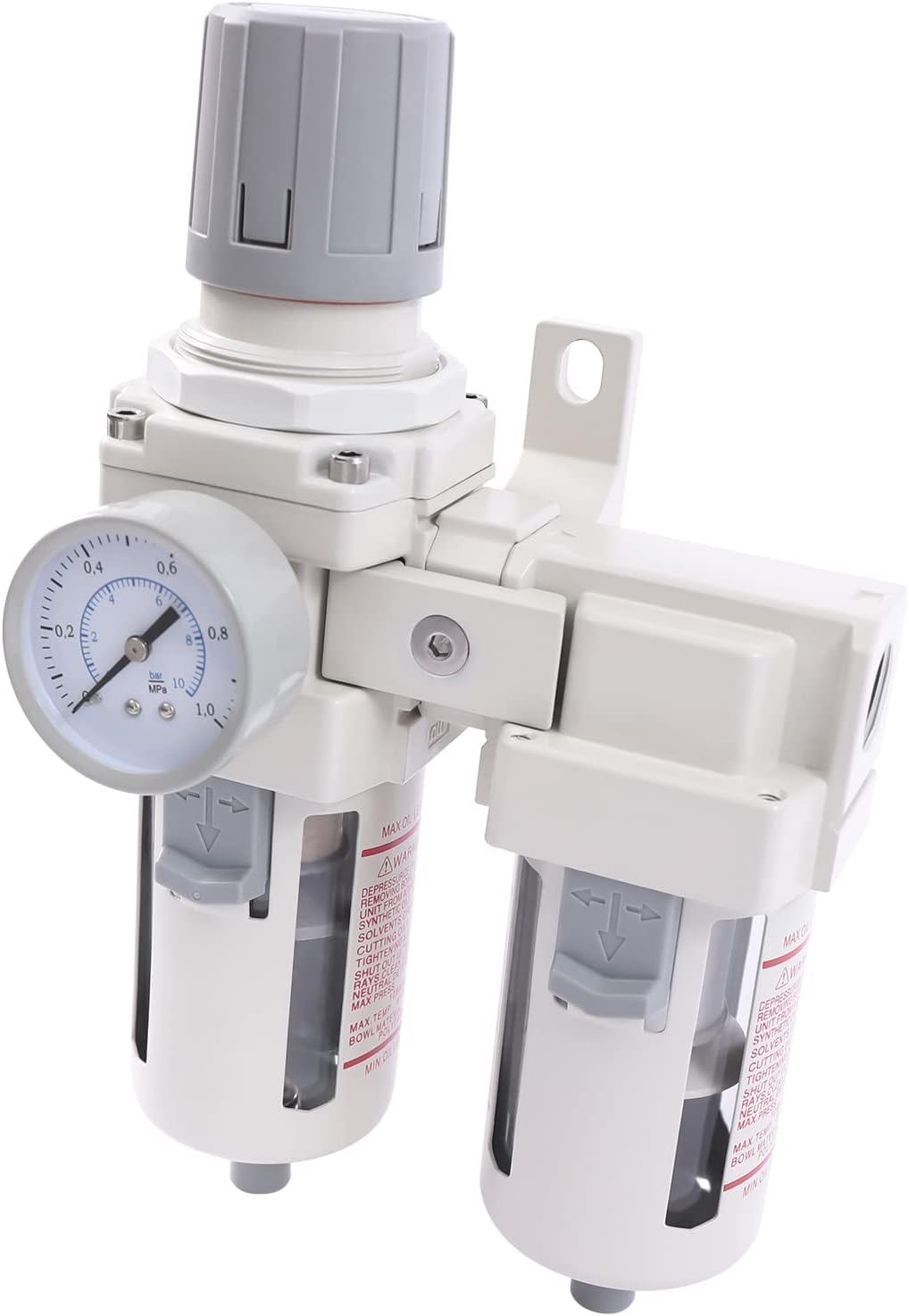 1/2" NPT Air Dryer System Filter & Air Pressure Regulator