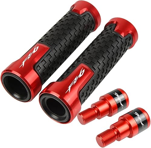 Miniatura 8 de Para Yamaha FZ6/FZ6R/FAZER FZ 6 R 6R FZ6 FZ 6 Motocicleta 7/8" 0.866 in Manillar Extremos Puños Slider Manillar Bar Extremos Tapones (Color: 5)