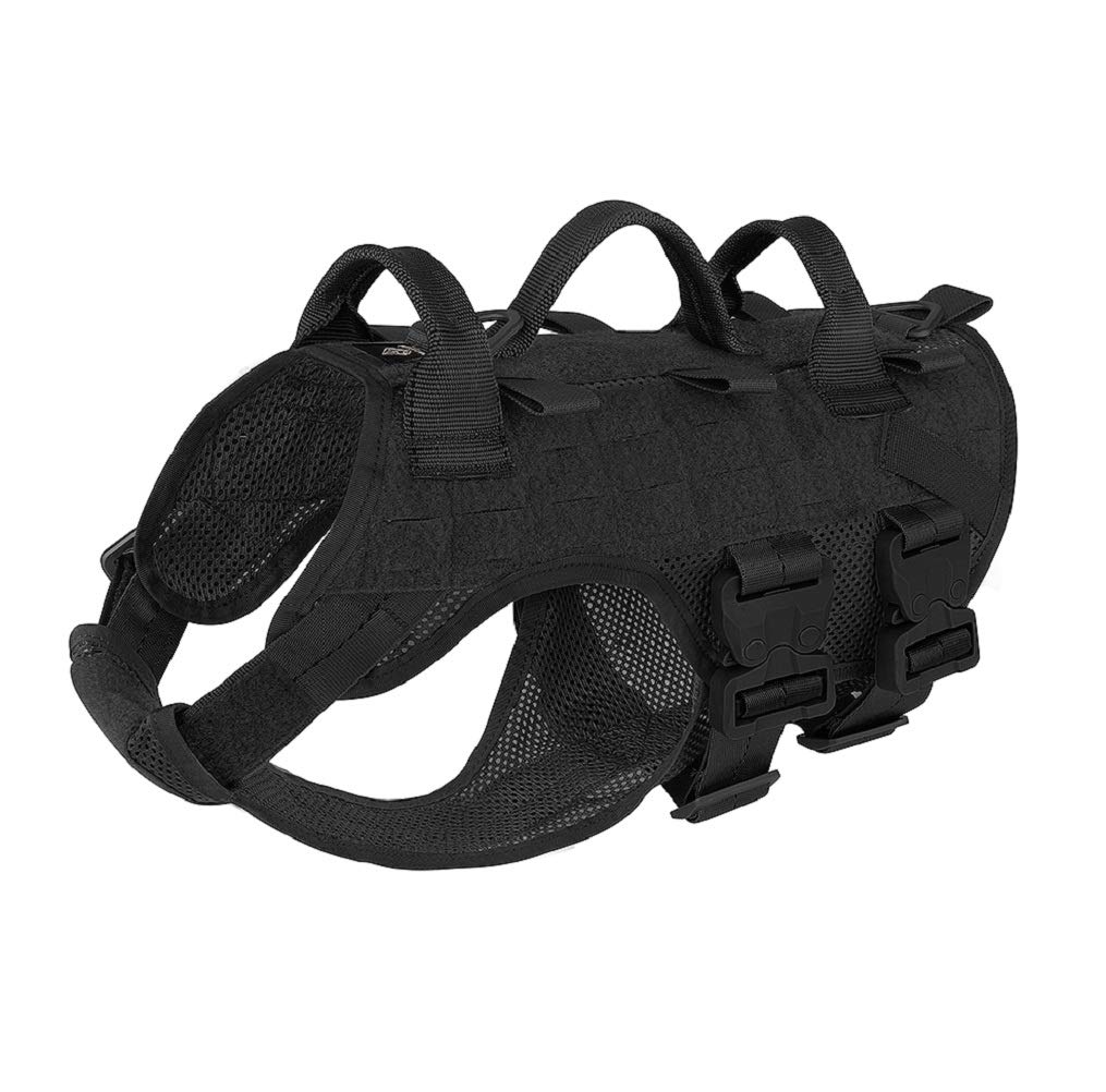 Buy PETAC GEAR Tactical Dog Harness No Pull for Large K9 Working Dogs