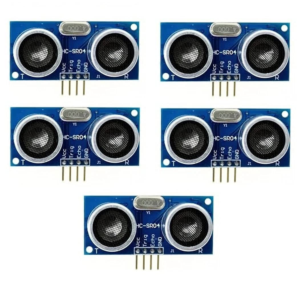 SNT (PACK OF 5) Ultrasonic Module Distance Measuring Transducer Sensor DC 5V for Arduino UNO, Mega Board, Pro Mini, Robot Path Follower, Pack of 5 (B09BDH7FRH) Amazon Price History, Amazon Price Tracker