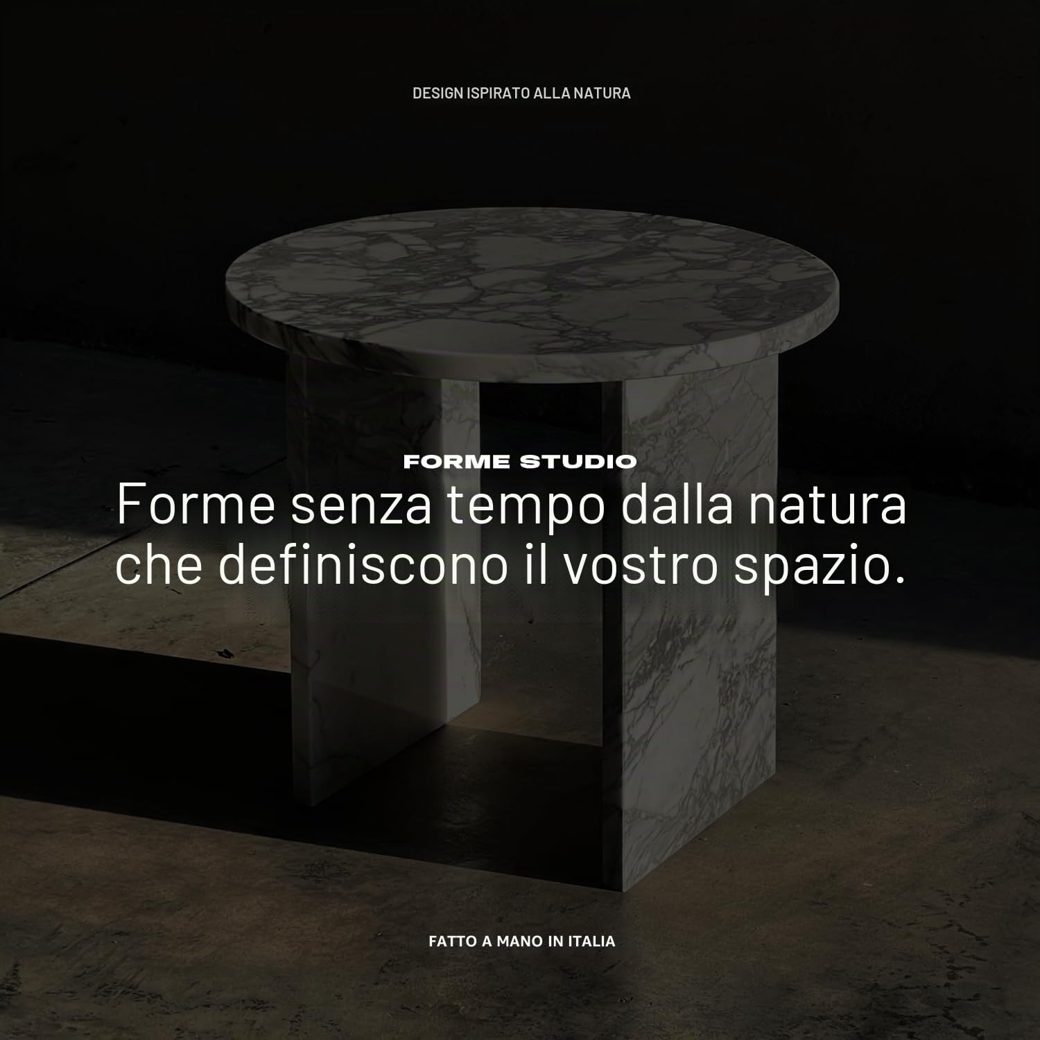 FORME STUDIO Poggia Posate Design in Marmo Azul Macaubas – Set 4 Pezzi – Poggia Bacchette Artigianale Made in Italy – Elegante Accessorio da Tavola per Occasioni Speciali