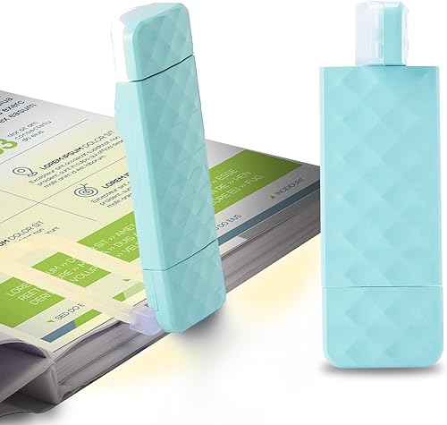 iBetterLife Luz de libro para leer en la cama, luz de lectura de libros recargable por USB, lámpara LED portátil con clip con 3 colores, 5
