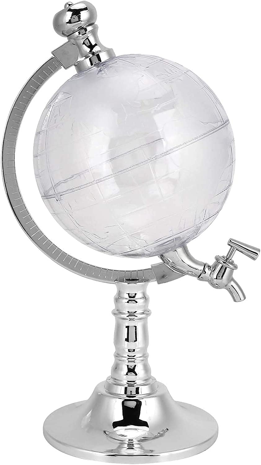 Dispensador de Cerveza, Balde de Cerveza Torre de Cerveza de 1,5 l, Dispensador de Torre de Bebidas Transparente, Diseño esférico