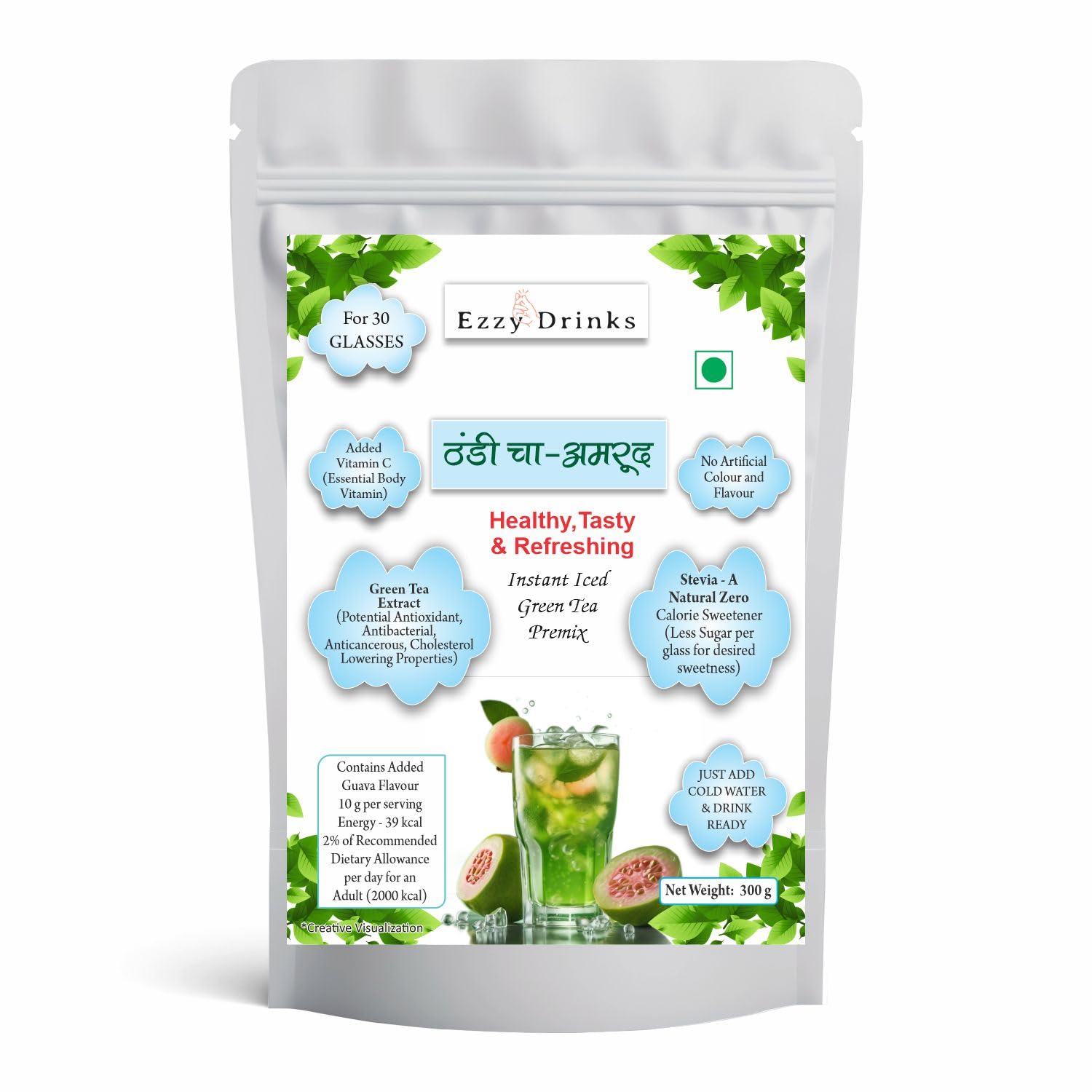 See full amazon price history chart for Ezzy Drinks Guava Iced Green Tea Premix for 30 glasses, 300 gm Ezzy Drinks Guava Iced Green Tea Premix for 30 glasses, 300 gm (B0D6NHHWTJ) Amazon Price History, Amazon Price Tracker