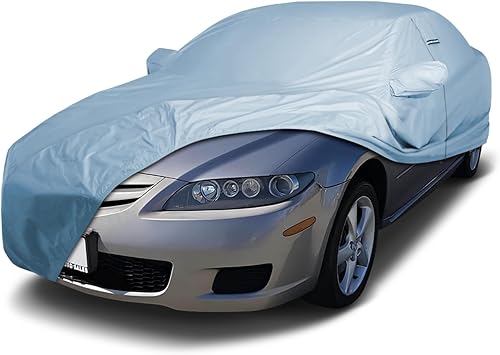 Miniatura 10 de iCarCover Funda de automóvil prémium para Mazda Mazda3 2003-2025, resistente, impermeable, para todo tipo de clima, ajuste personalizado